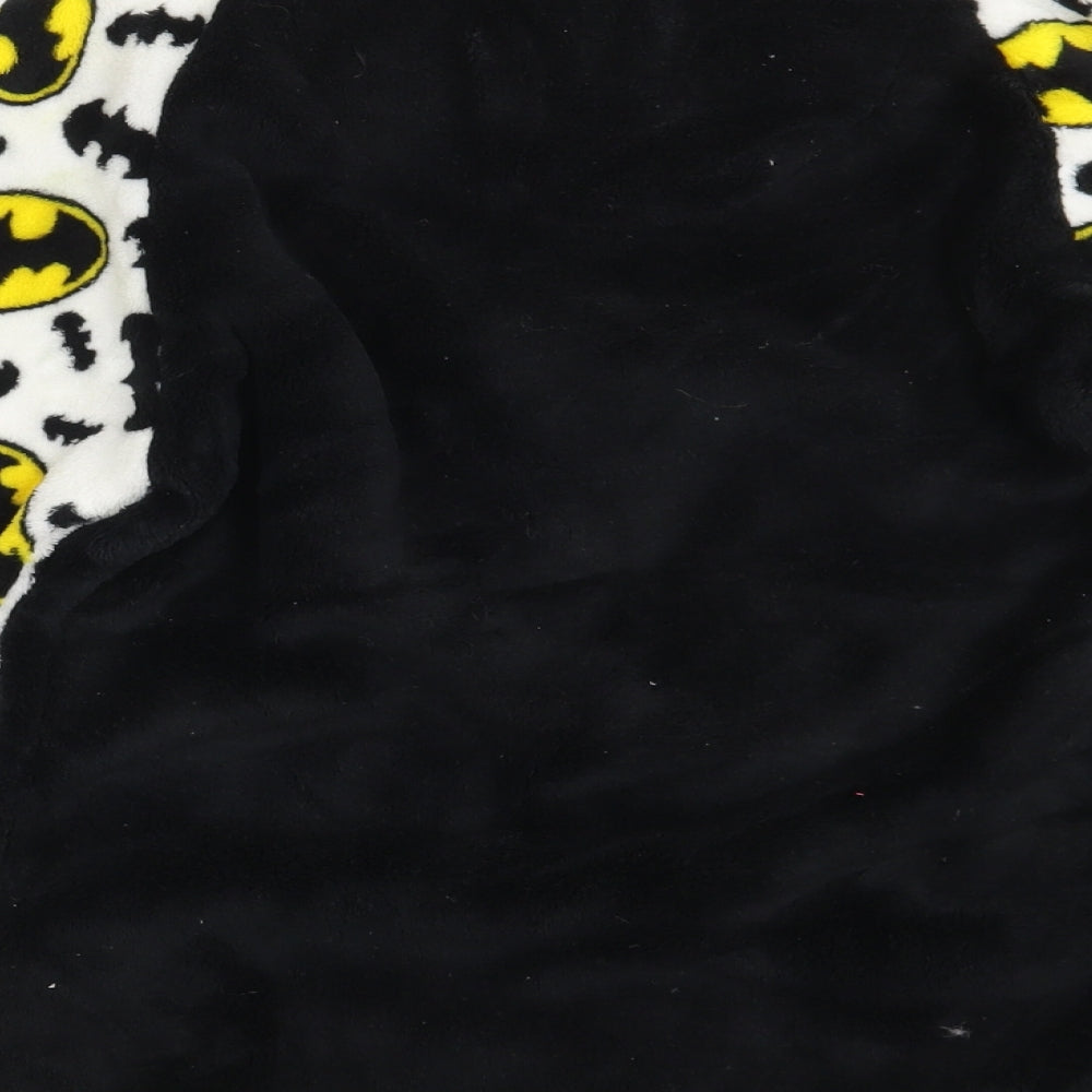 Batman Womens Black Animal Print  Pullover Jumper Size 6  - Batman