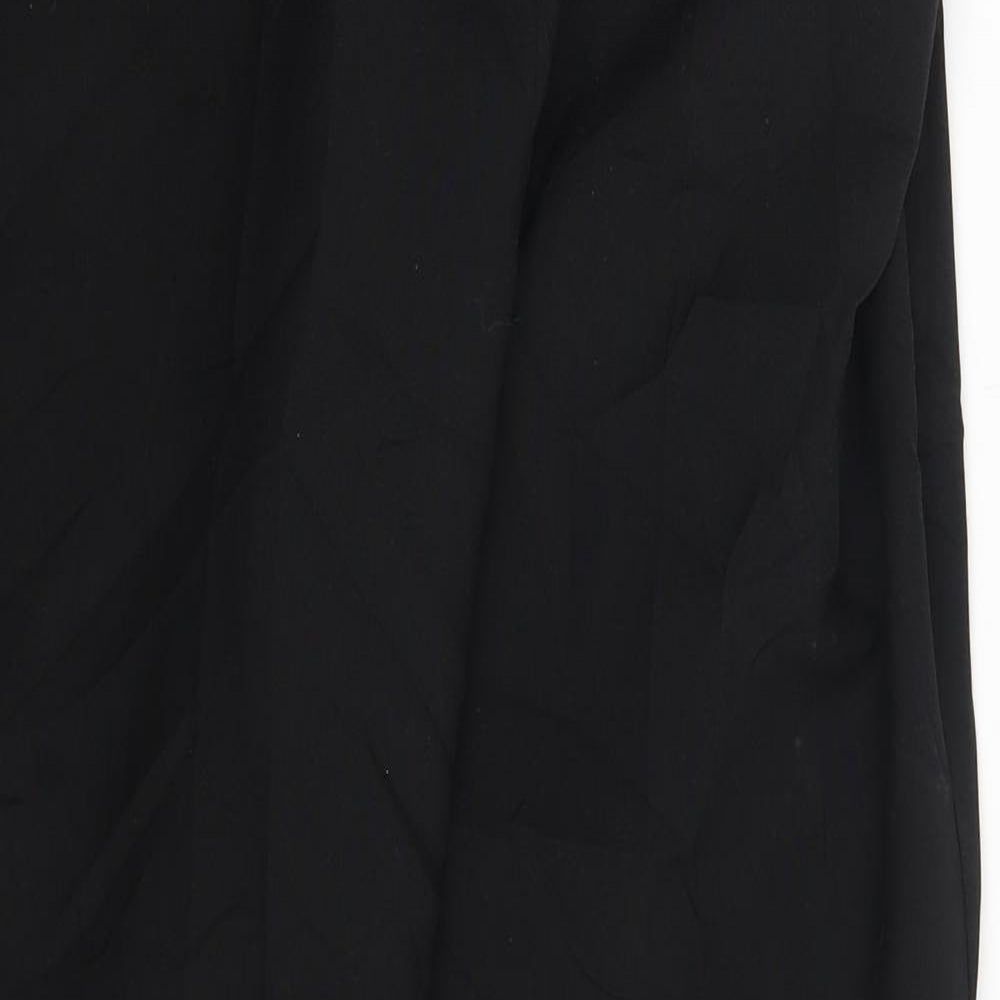 Peacocks Womens Black   Trousers  Size 18 L29 in