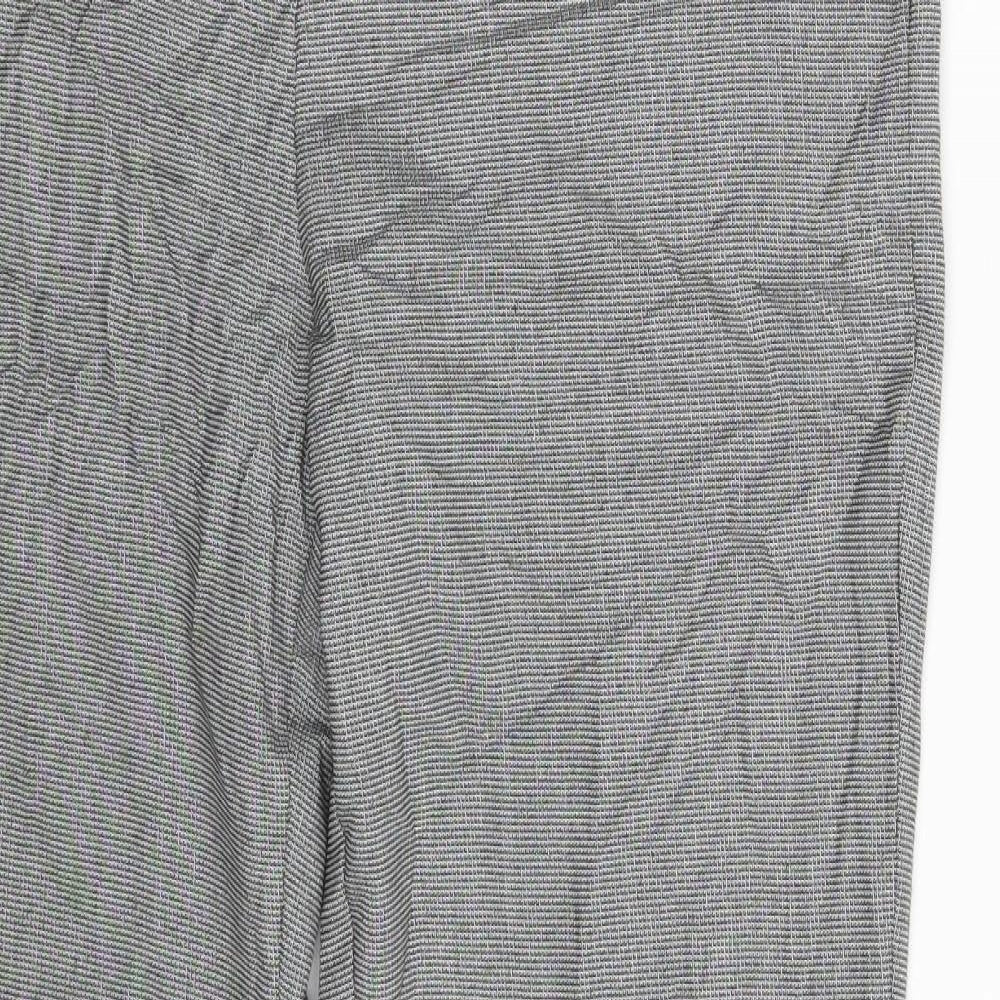 Per Una Womens Grey   Trousers  Size 12 L29 in