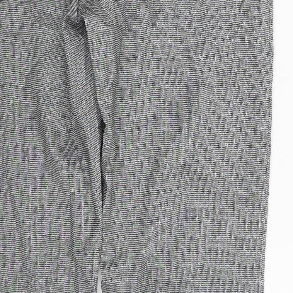 Per Una Womens Grey   Trousers  Size 12 L29 in