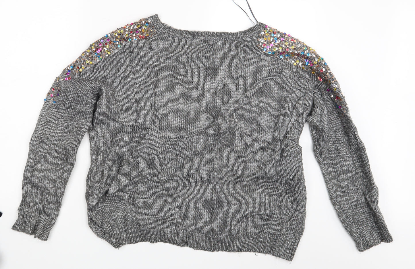 George Womens Grey   Pullover Jumper Size M