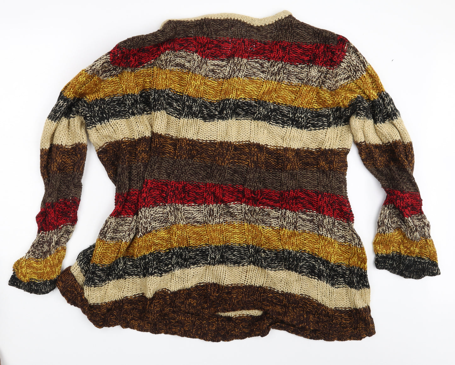 Joe Browns Womens Multicoloured Striped  Pullover Jumper Size 24