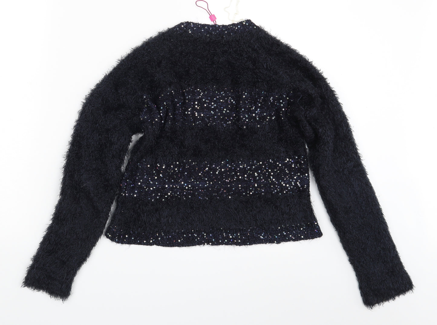 KYLIE  Girls Blue   Pullover Jumper Size 13 Years
