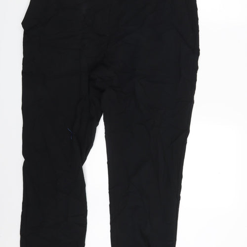 M&S Womens Black   Trousers  Size 20 L26 in