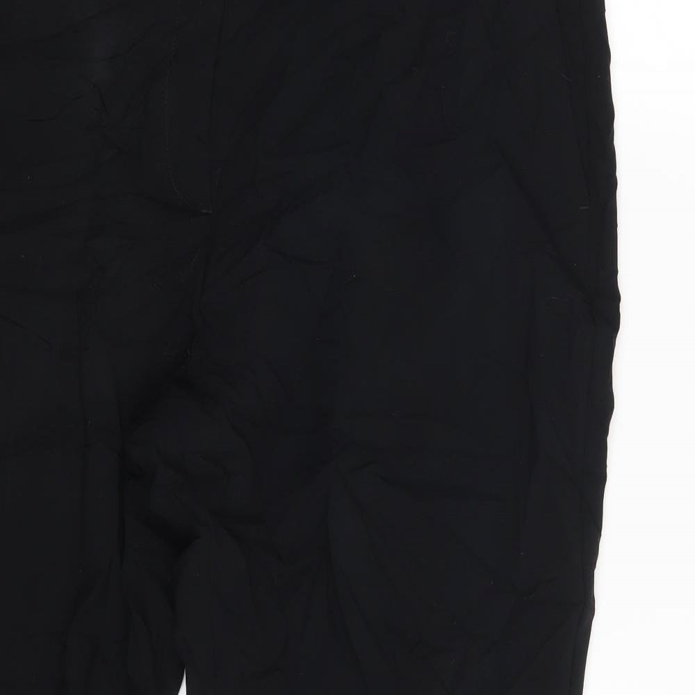 M&S Womens Black   Trousers  Size 20 L26 in
