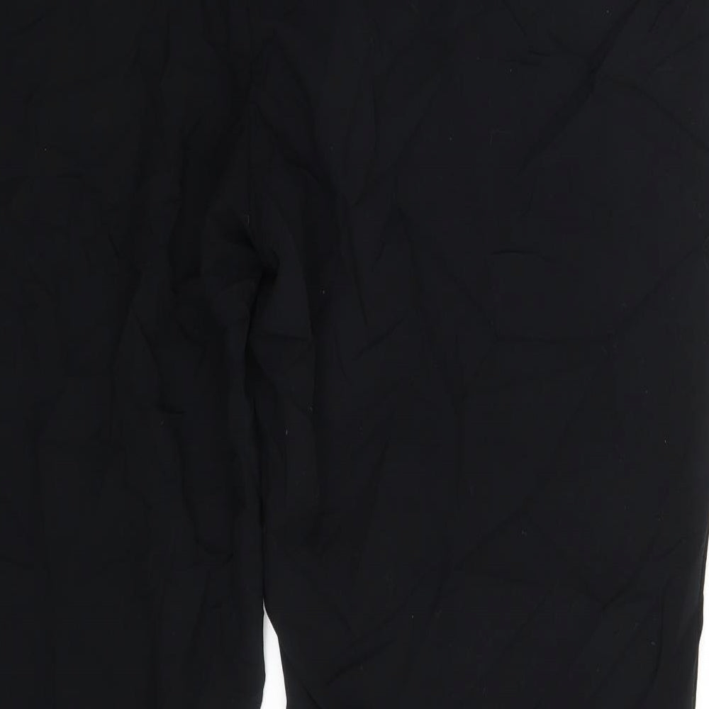 M&S Womens Black   Trousers  Size 20 L26 in