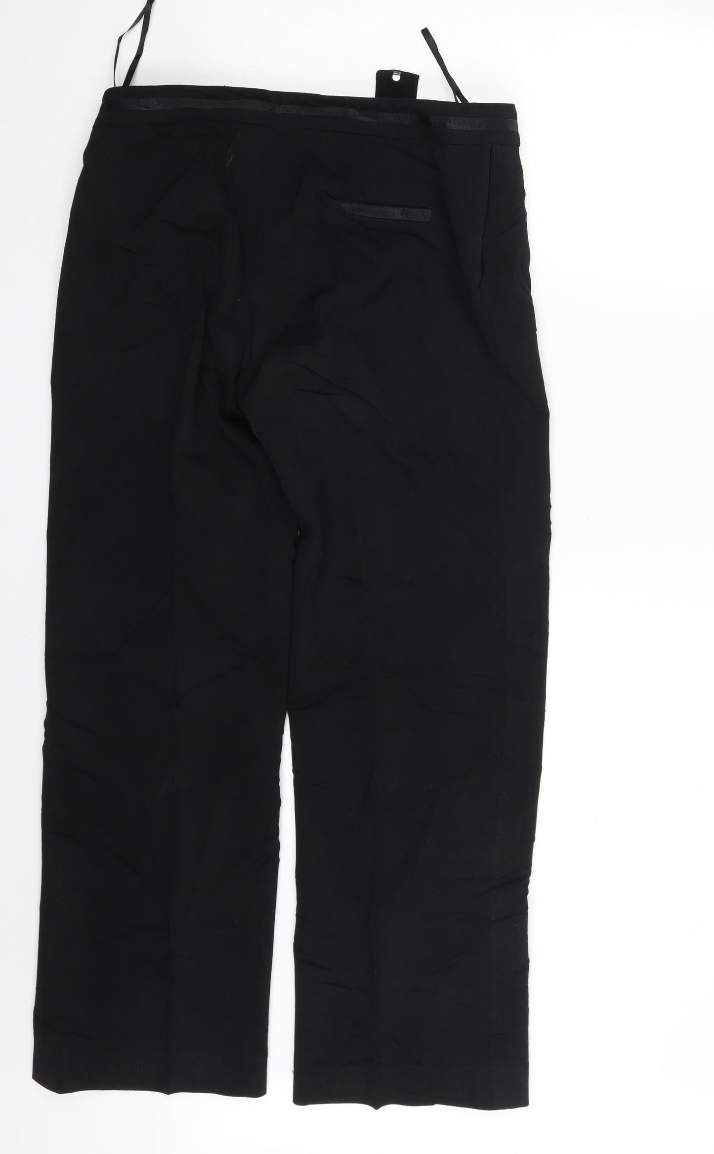 Debenhams Womens Black   Trousers  Size 12 L26 in