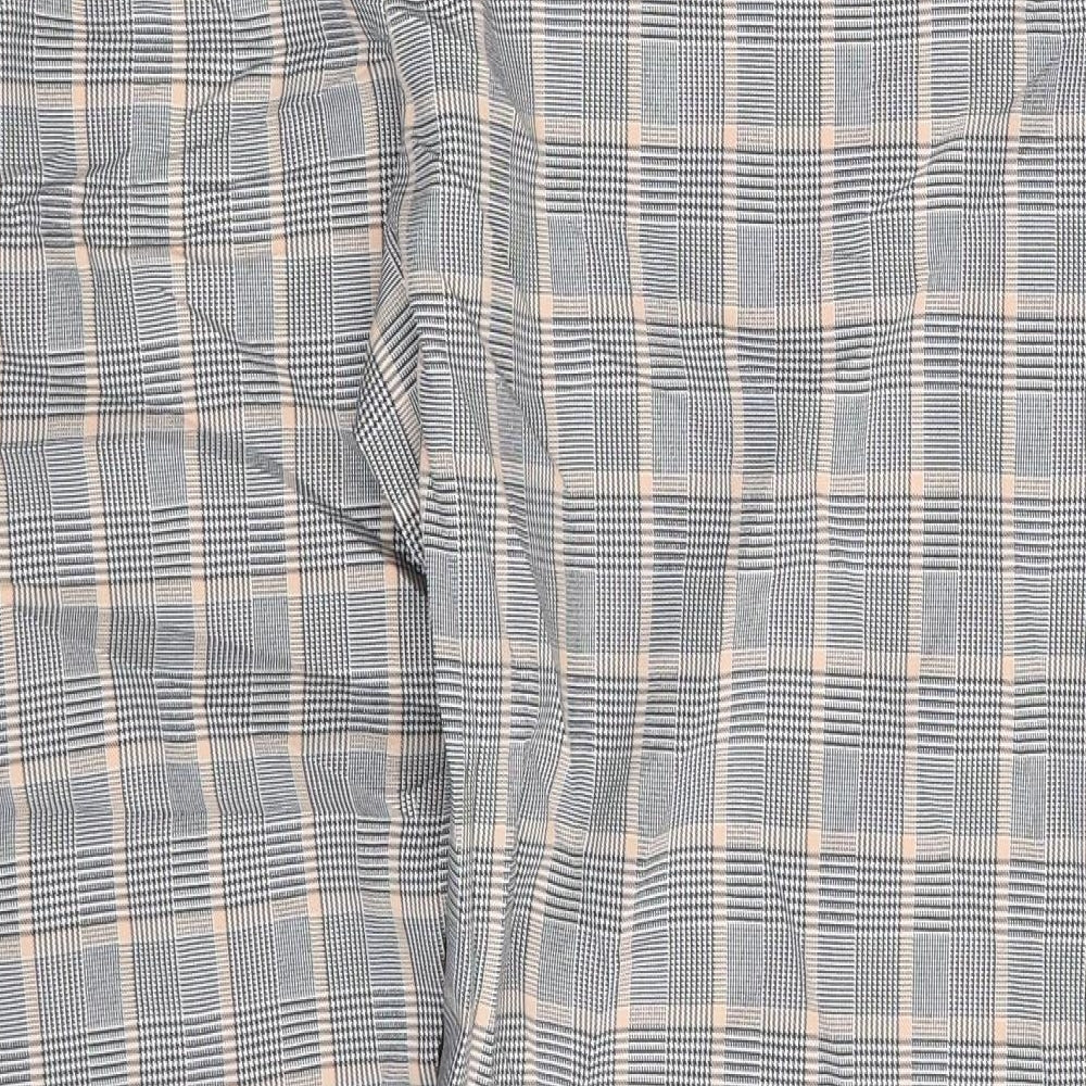Boohoo Mens Green Check  Sweatpants Trousers Size M L25 in