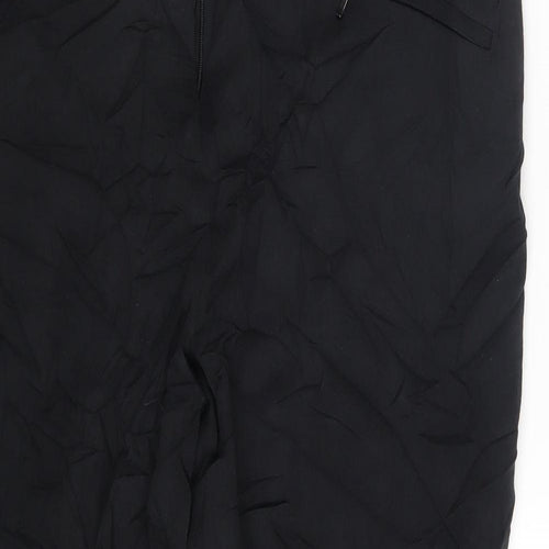M&S Womens Black   Trousers  Size 16 L25 in