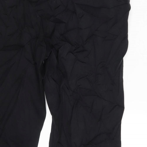 M&S Womens Black   Trousers  Size 16 L25 in