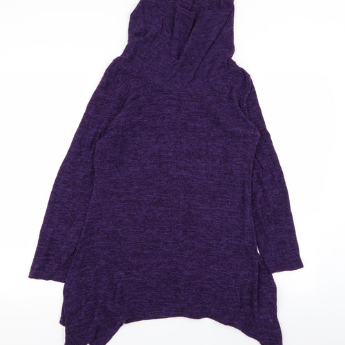 Pure elegance Womens Purple   Pullover Jumper Size 14
