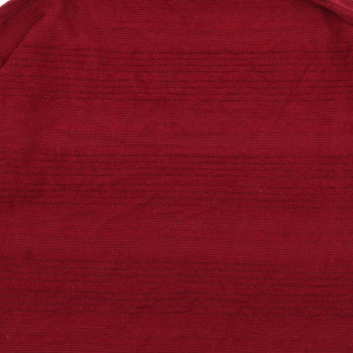 M&Co Womens Red   Pullover Jumper Size 16