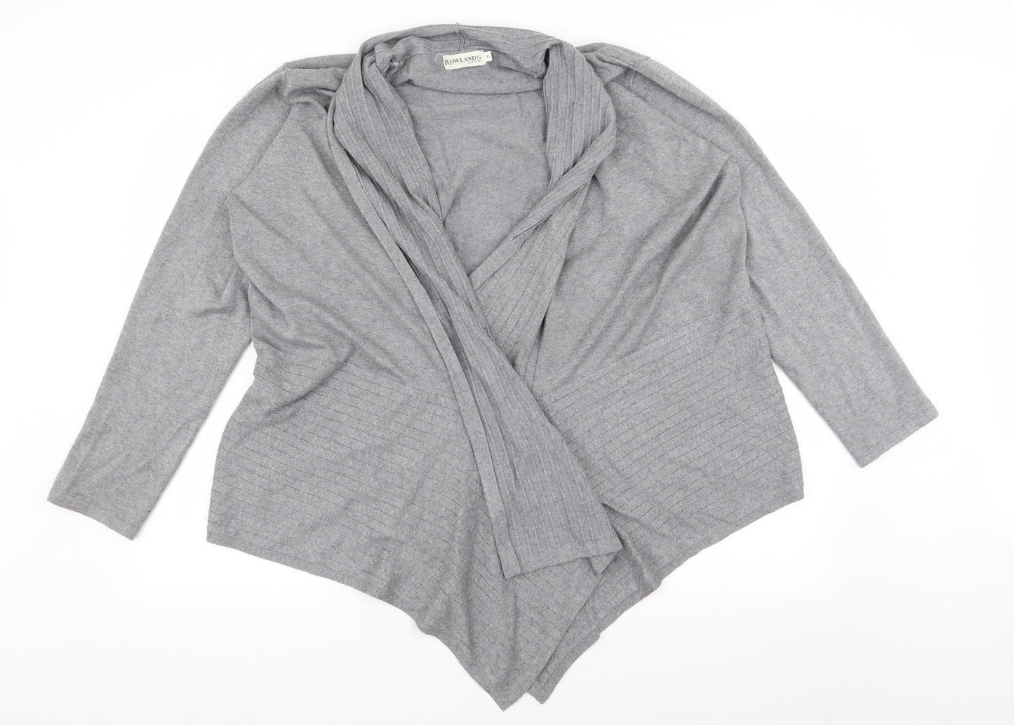 ROWLANDS Womens Grey   Cardigan Jumper Size XL