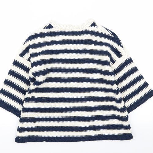 Bellfield Womens Multicoloured Striped  Pullover Jumper Size 10