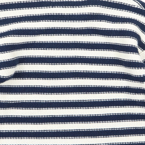 Bellfield Womens Multicoloured Striped  Pullover Jumper Size 10