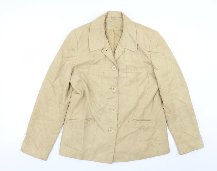 EWM Womens Yellow Jacket Blazer Size 12