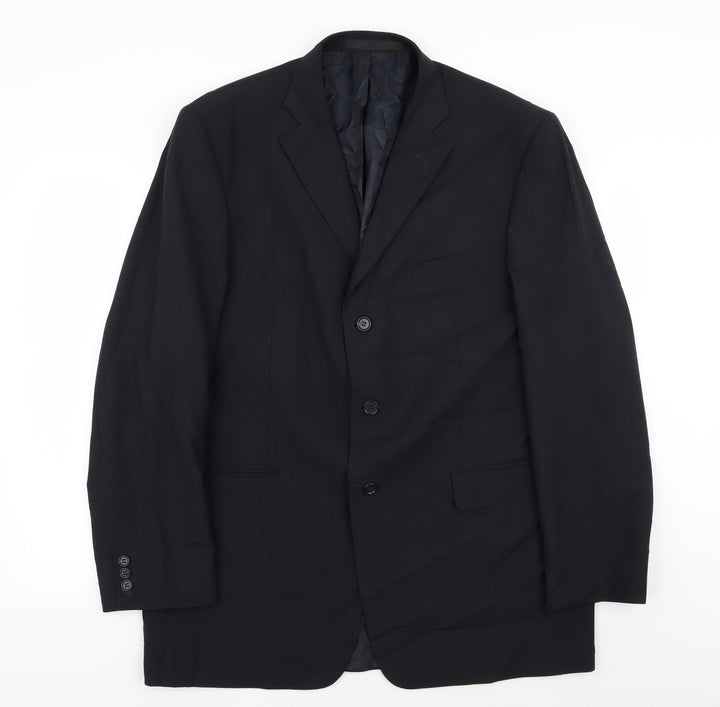 M&S Mens Blue   Jacket Blazer Size 44