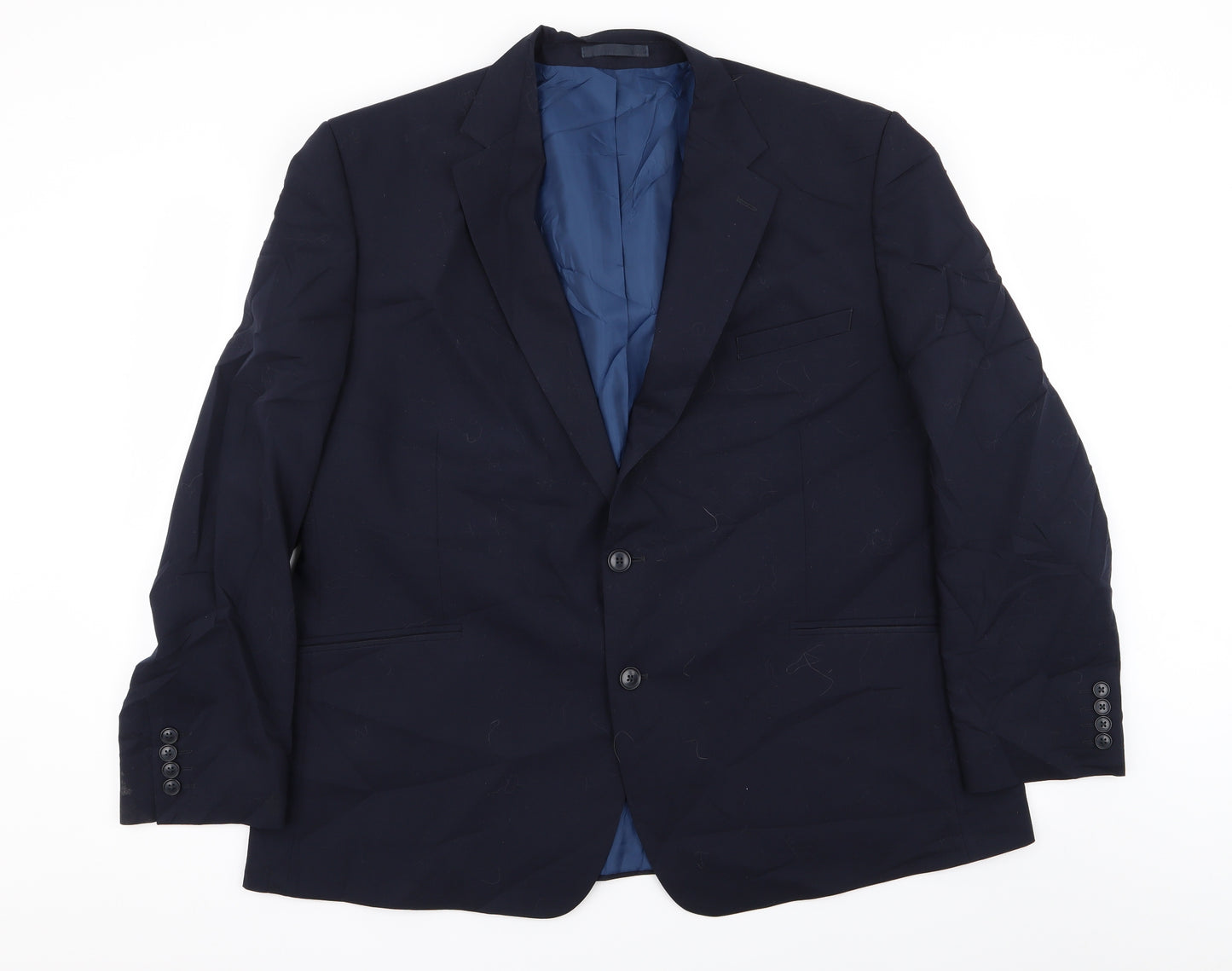 M&S Mens Blue   Jacket Blazer Size 48