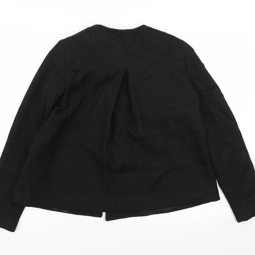 H&M Womens Black   Jacket Blazer Size 8