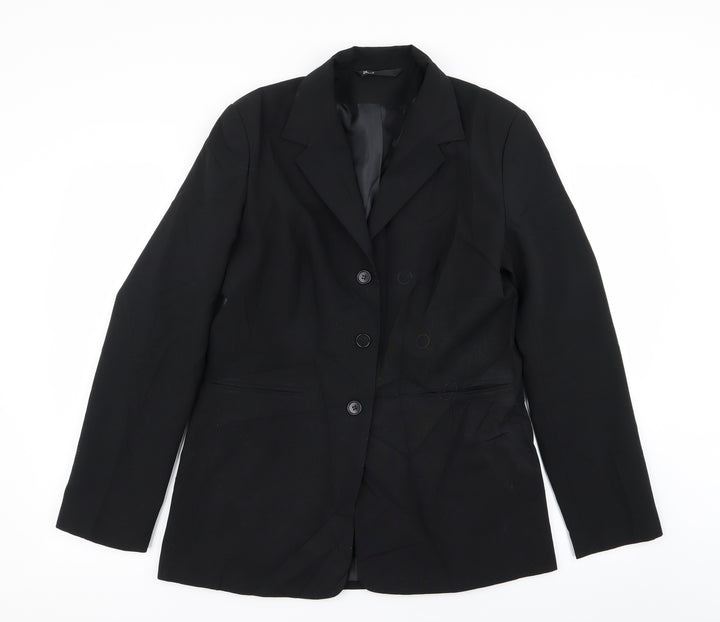 BHS Womens Black Jacket Blazer Size 12