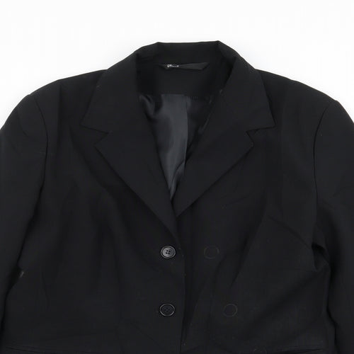 BHS Womens Black   Jacket Blazer Size 12