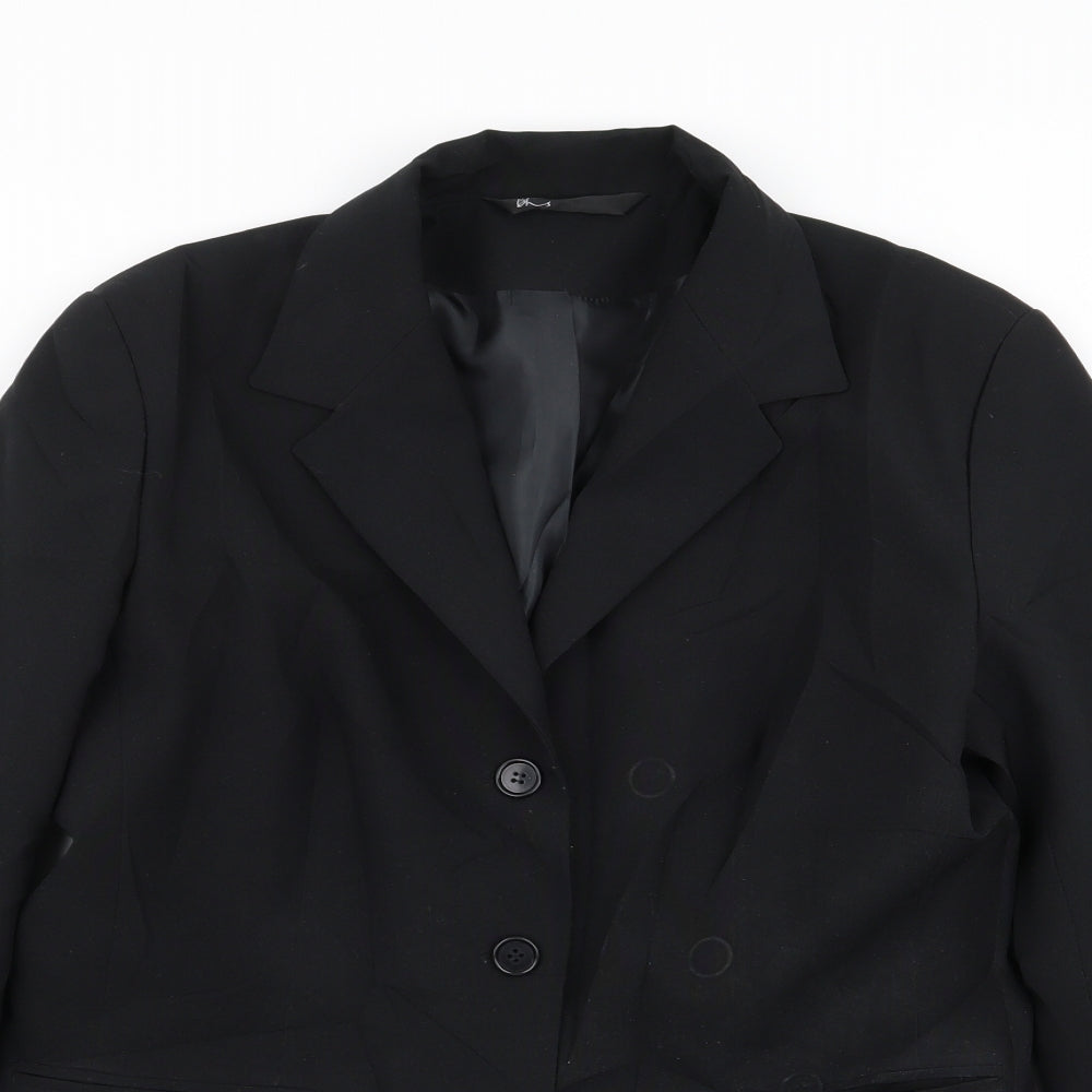 BHS Womens Black   Jacket Blazer Size 12