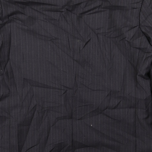 M&S Mens Grey Striped  Jacket Blazer Size 42