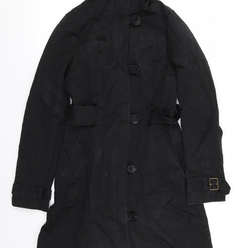 Divided by H&M Womens Black   Jacket Coat Size 8
