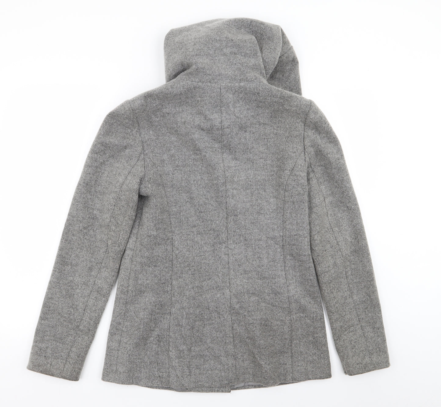 Primark Womens Grey   Overcoat Coat Size 8
