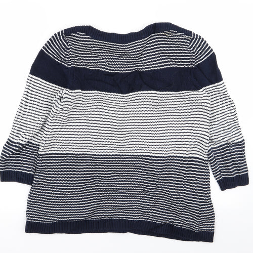 Wallis Womens Multicoloured Striped  Pullover Jumper Size S