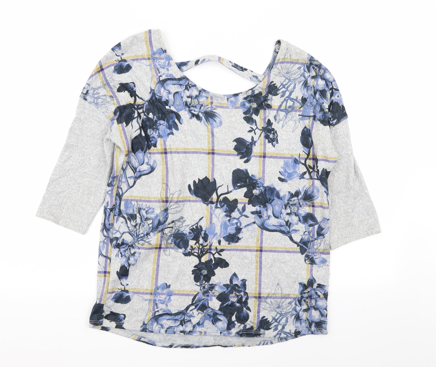 Matalan Womens Multicoloured Floral  Basic T-Shirt Size 8