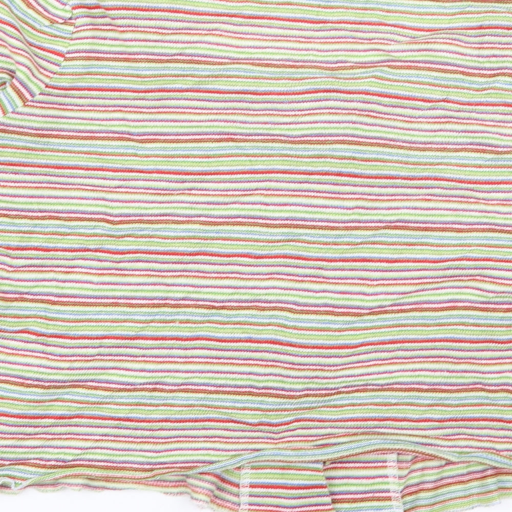 Per Una Womens Multicoloured Striped  Cardigan Jumper Size 18