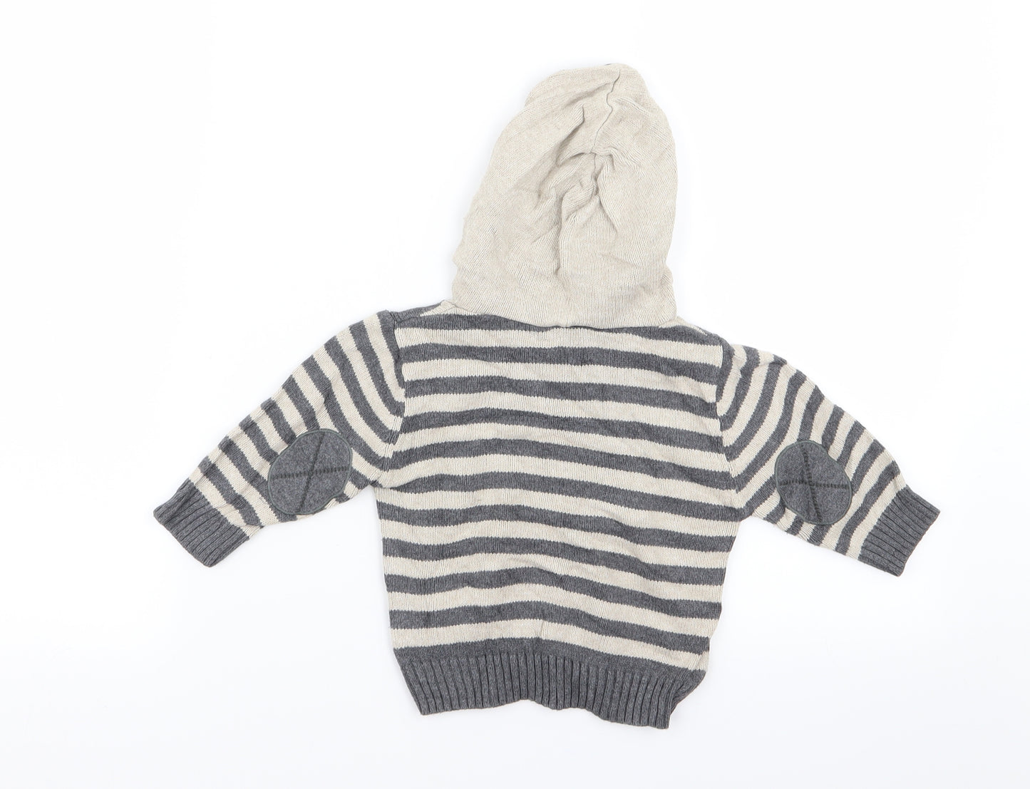 NEXT Boys Multicoloured Striped  Pullover Jumper Size 9-12 Months