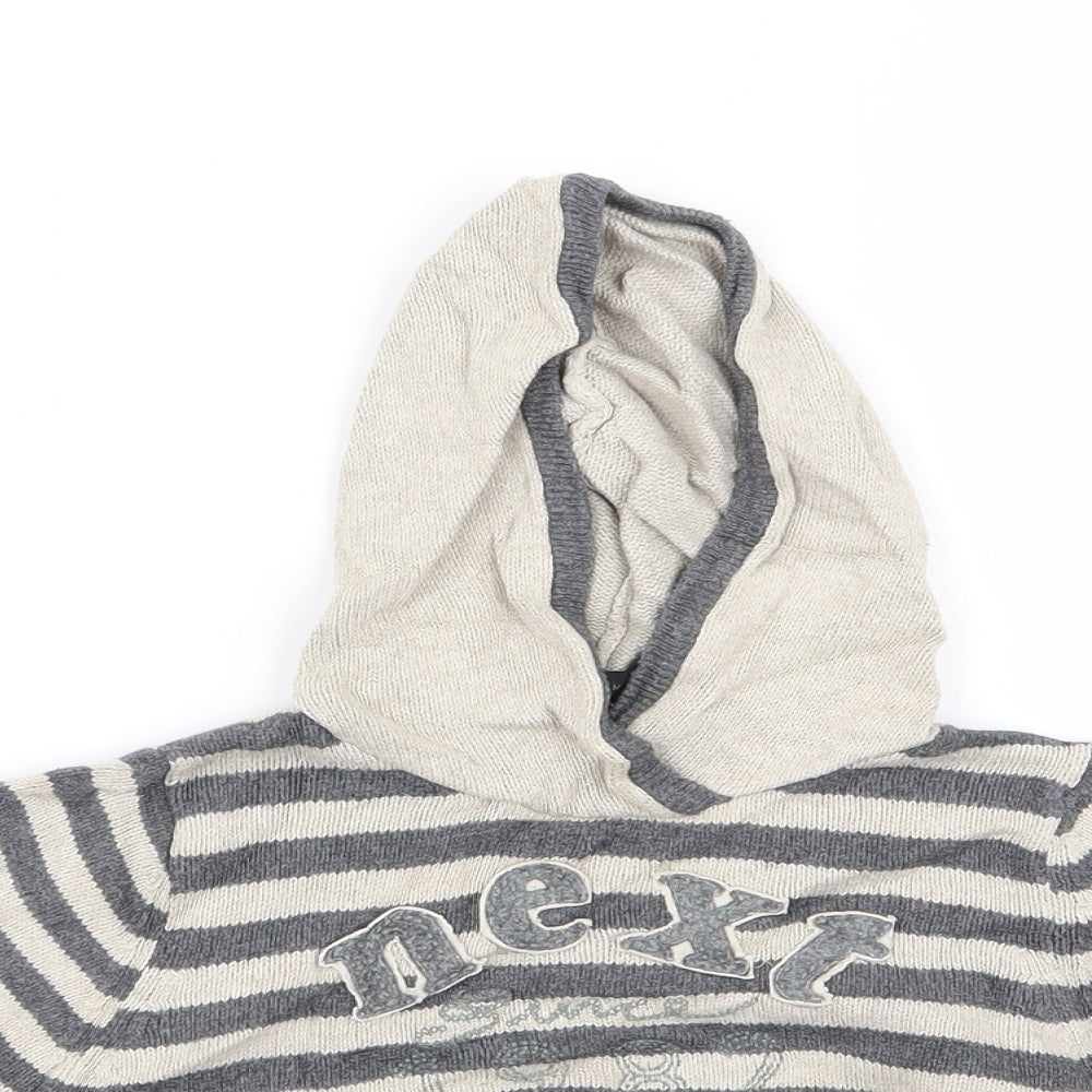 NEXT Boys Multicoloured Striped  Pullover Jumper Size 9-12 Months