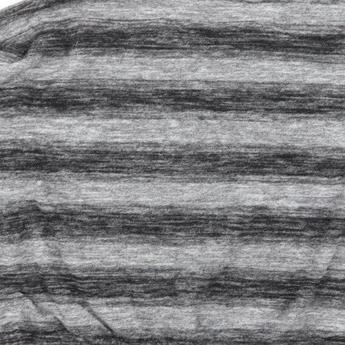 intuition Womens Grey Striped  Pullover Jumper Size 12