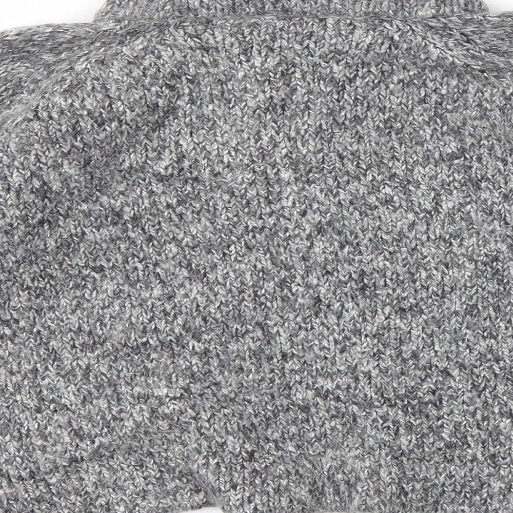 New Look Womens Grey   Cardigan Jumper Size 12