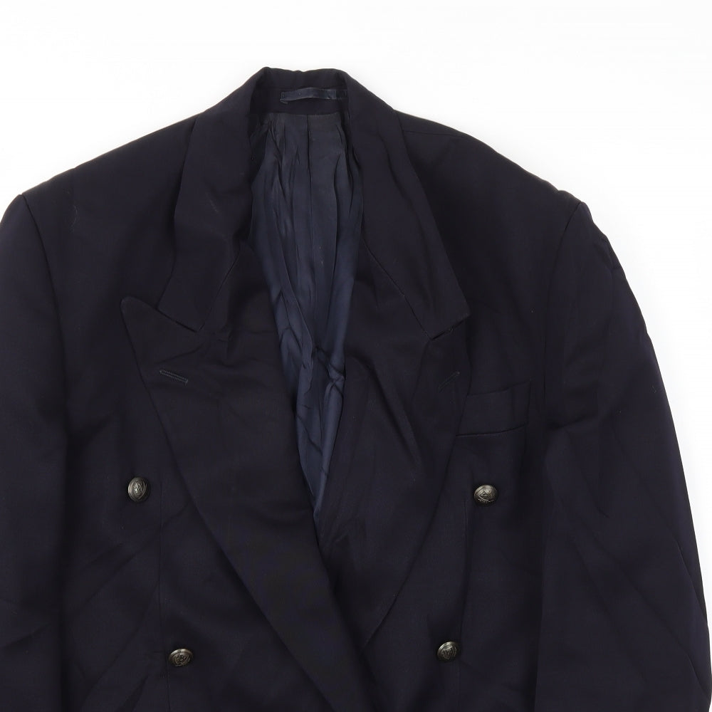 Preworn Mens Blue   Jacket Blazer Size 42