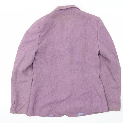 Ambience Womens Purple   Jacket Blazer Size 10