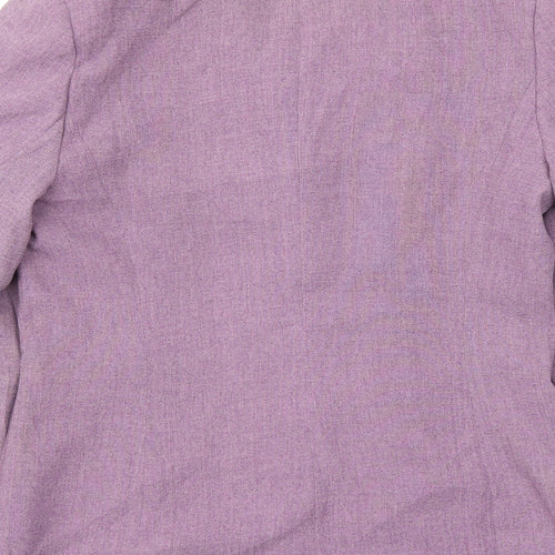 Ambience Womens Purple   Jacket Blazer Size 10