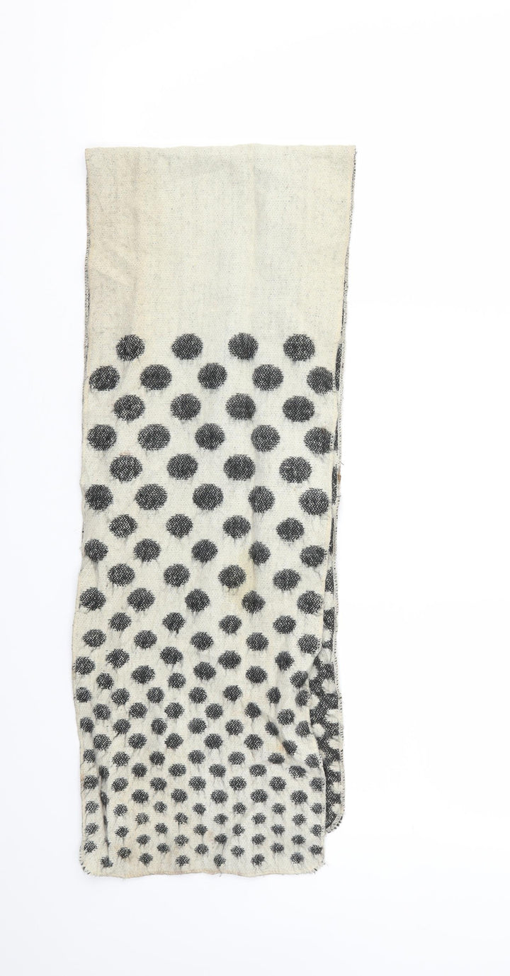 Preworn Unisex Ivory Argyle/Diamond   Scarf