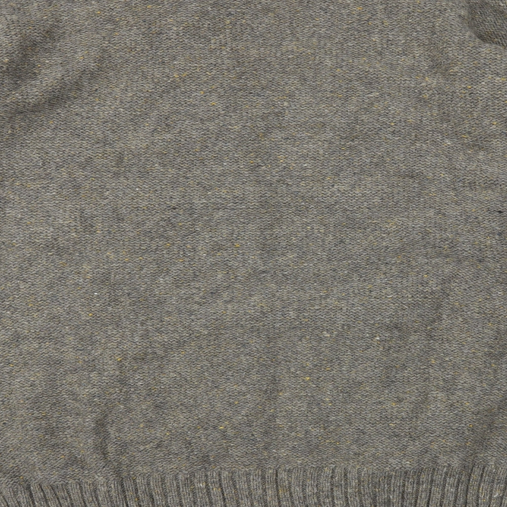 Vintage Womens Brown   Cardigan Jumper Size 4XL
