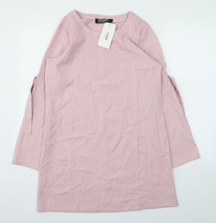 Yoins Womens Pink   A-Line  Size S