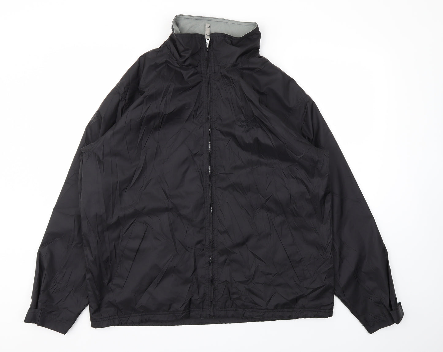 B&C Mens Black   Jacket Coat Size L
