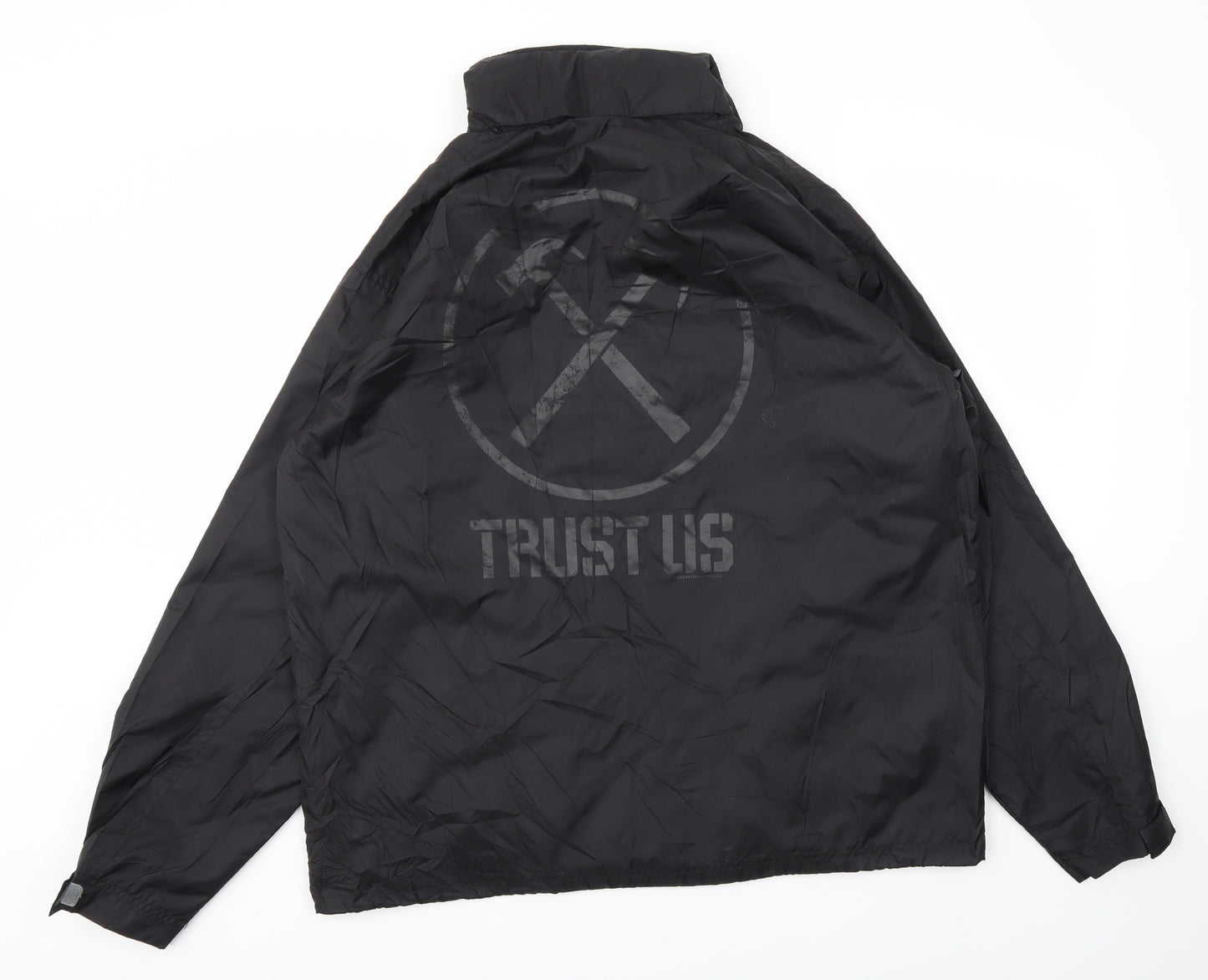 B&C Mens Black   Jacket Coat Size L