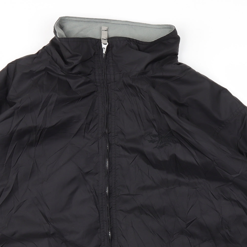 B&C Mens Black   Jacket Coat Size L
