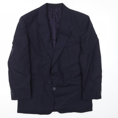Scott Damel Mens Blue   Jacket Blazer Size 40