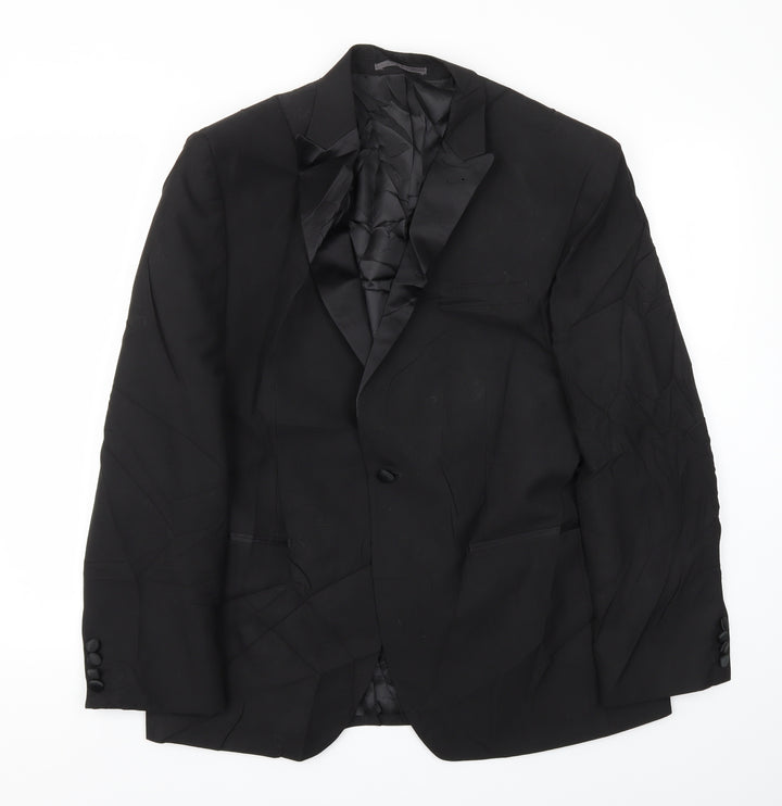 NEXT Mens Black Jacket Blazer Size 42