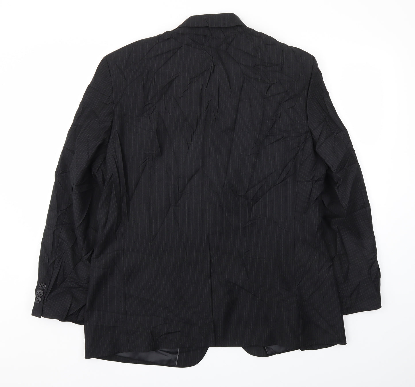 JACK REED Mens Black   Jacket Blazer Size 44