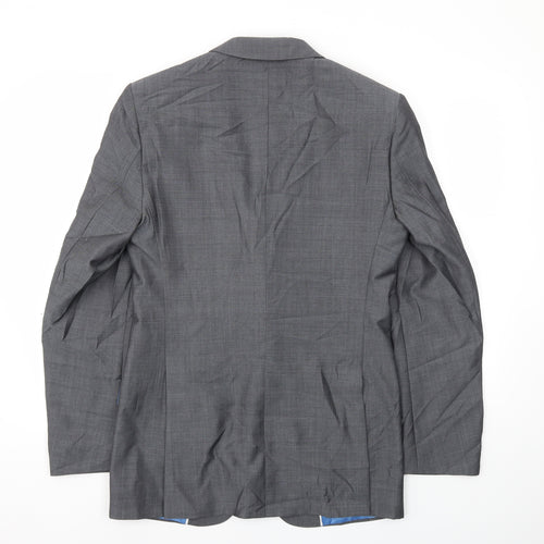 M&S Mens Grey   Jacket Blazer Size 36