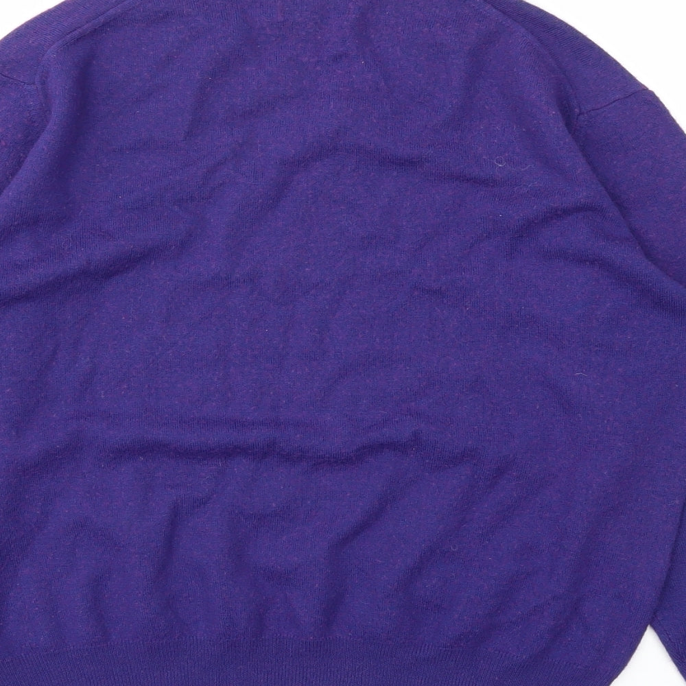 jhon lewis  Mens Purple   Pullover Sweatshirt Size S